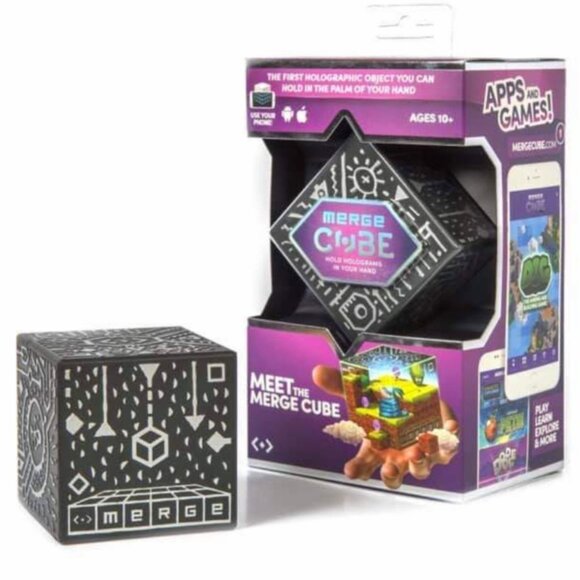 MERGEVR Other - (SOLD) Merge Cube - Augmented & Virtual Reality Science- S.T.E.M Educational Toy